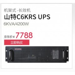 山特C6KRS UPS不間斷電源 6KVA/4200W C6KRS 單機