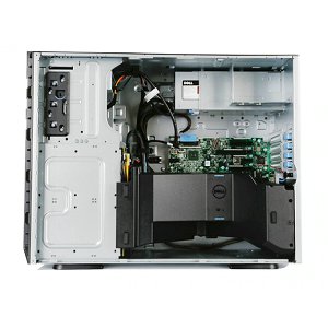 戴爾（DELL）T330丨T340服務器主機小型塔式機箱數據庫存儲文件共享ERP至強處理器 T330 E3-1220V6四核3.0GHz 8G內存丨1TSATA硬盤2塊丨RAID1