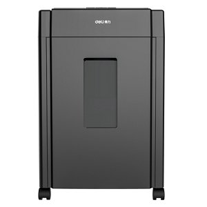 得力（deli）德國5級高保密碎紙機碎卡機 多功能辦公商用文件顆粒粉碎機33043