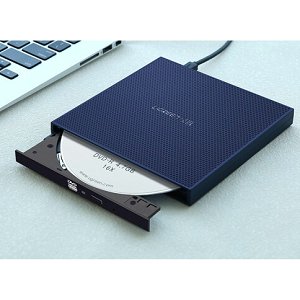 USB外置光驅盤接臺式筆記本電腦刻錄機CD24倍速移動DVD/CD/VCD戴爾聯想通用8倍速 USB款 免裝驅動