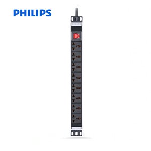 飛利浦（PHILIPS）8位2米PDU機柜電源插座板