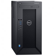 戴爾（DELL）T30小型塔式服務器主機 臺式電腦整機箱 支持WIN7 至強E3-1225V5加配128G固態系統盤 16G內存/3*1T硬盤