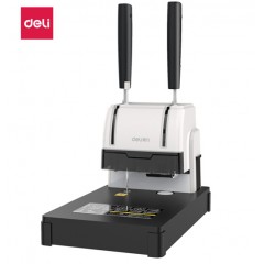 得力（deli）33015 財務憑證裝訂機 檔案打孔機
