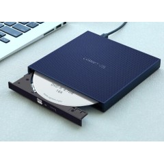 USB外置光驅盤接臺式筆記本電腦刻錄機CD24倍速移動DVD/CD/VCD戴爾聯想通用8倍速 USB款 免裝驅動