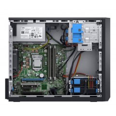 戴爾（DELL）T30小型塔式服務器主機 臺式電腦整機箱 支持WIN7 至強E3-1225V5加配128G固態系統盤 16G內存/3*1T硬盤