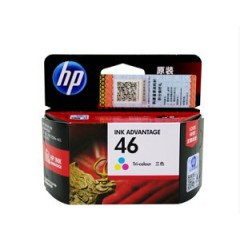 原裝惠普46彩色打印機墨盒